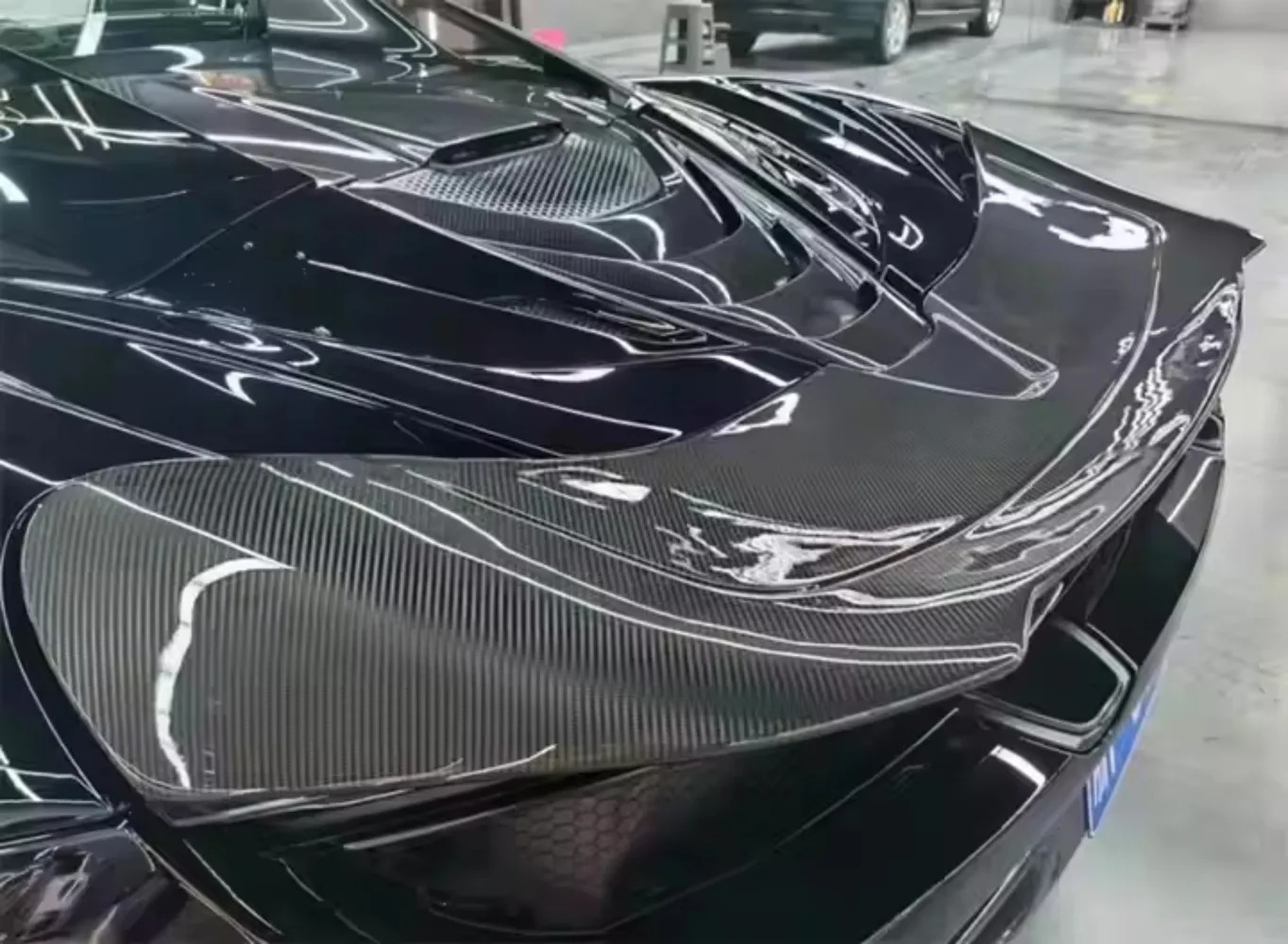 Vorstein Body Kits for  720S Fast Delivery Prepreg Dry Carbon Fiber Front Lip Side Skirt Rear Diffuser Hood Bonnet Fender